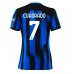 Tanie Strój piłkarski Inter Milan Juan Cuadrado #7 Koszulka Podstawowej dla damskie 2023-24 Krótkie Rękawy